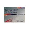 Carisoprodol/Diclofenaco 20 tabletas